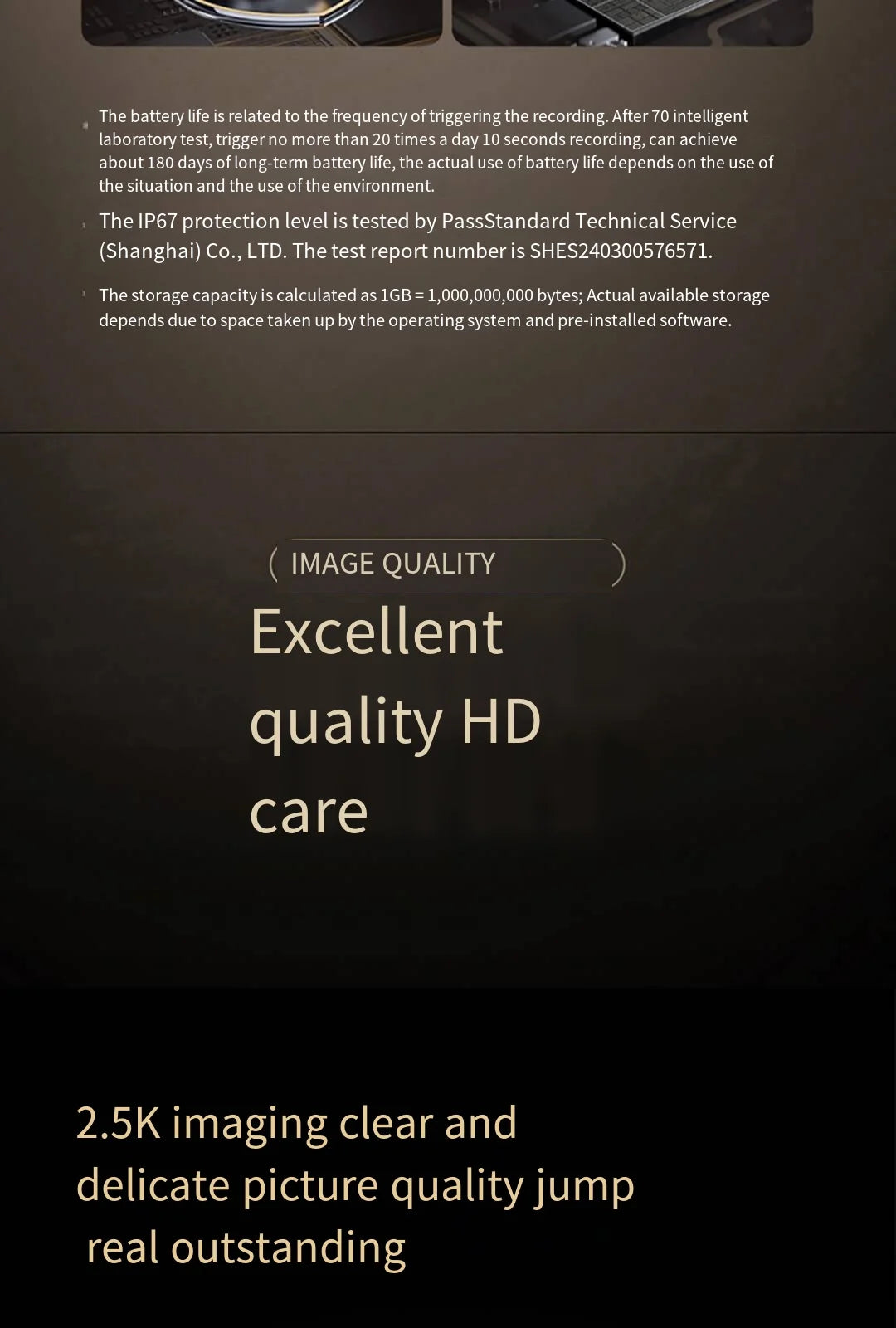 Xiaomi Mijia IP67 Outdoor Camera – 2.5K HD, Long Battery, Night Vision