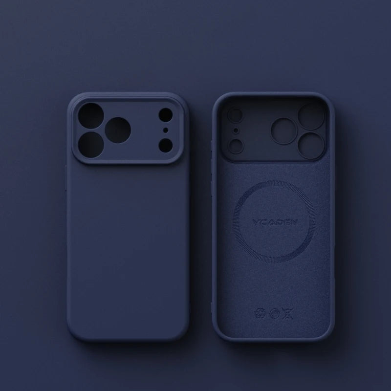 Matte Skin Liquid Silicone MagSafe Case – iPhone 17 / Pro / Pro Max / Air