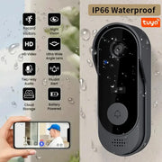 Tuya WiFi Doorbell Bundle – HD Video, Outdoor Camera & Smart Intercom