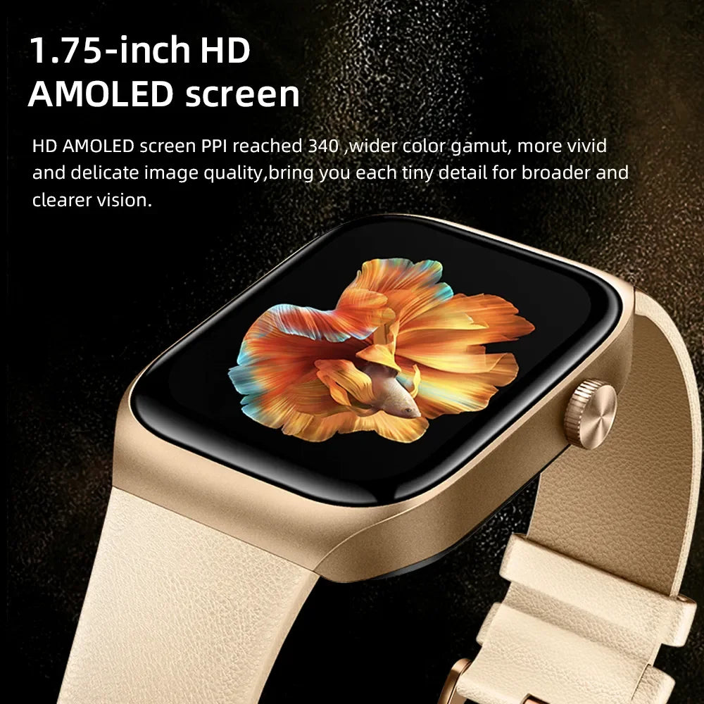 Mibro T2 HD Smartwatch – GPS, Sports Tracking, AOD, 2ATM Waterproof