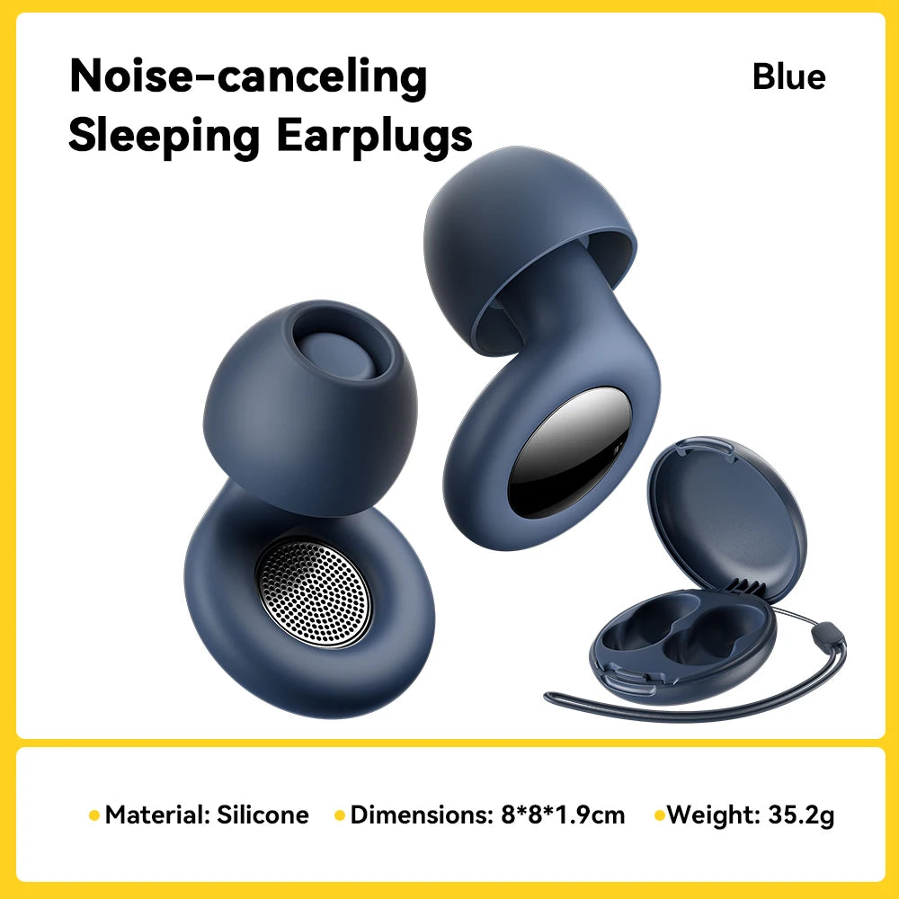 Essager Ear Plugs for Sleeping 49dB Noise Cancellin Reusable Silicone Earplug Hearing Protection for Concert Sleep Noise EarPlug