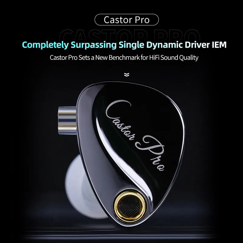 KZ Castor PRO 2DD Tunable In-Ear Earphones – High-Fidelity Wired IEM