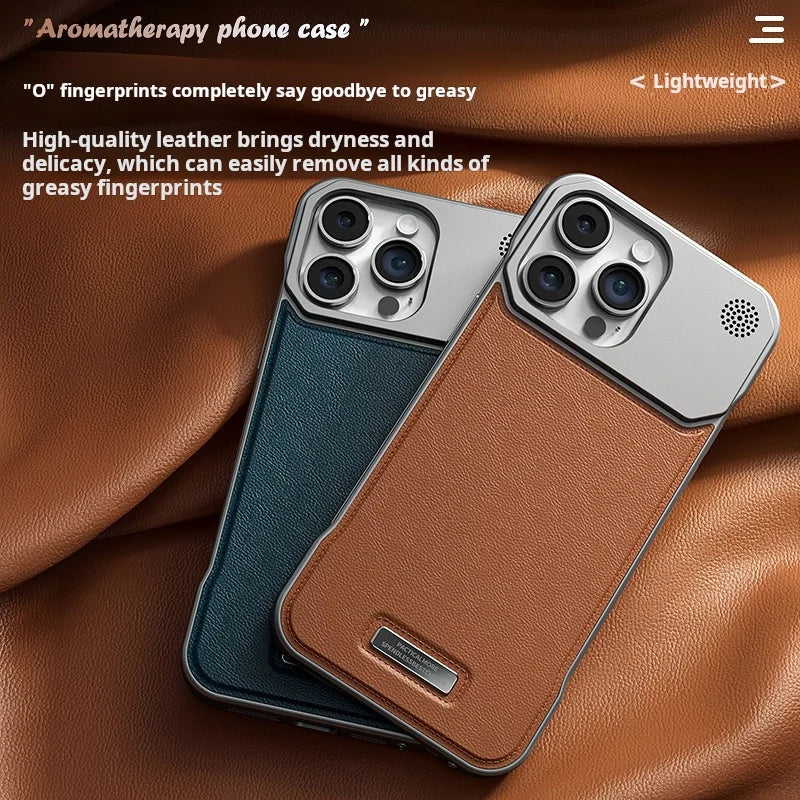 Business Leather iPhone Case – Magsafe Magnetic Armor