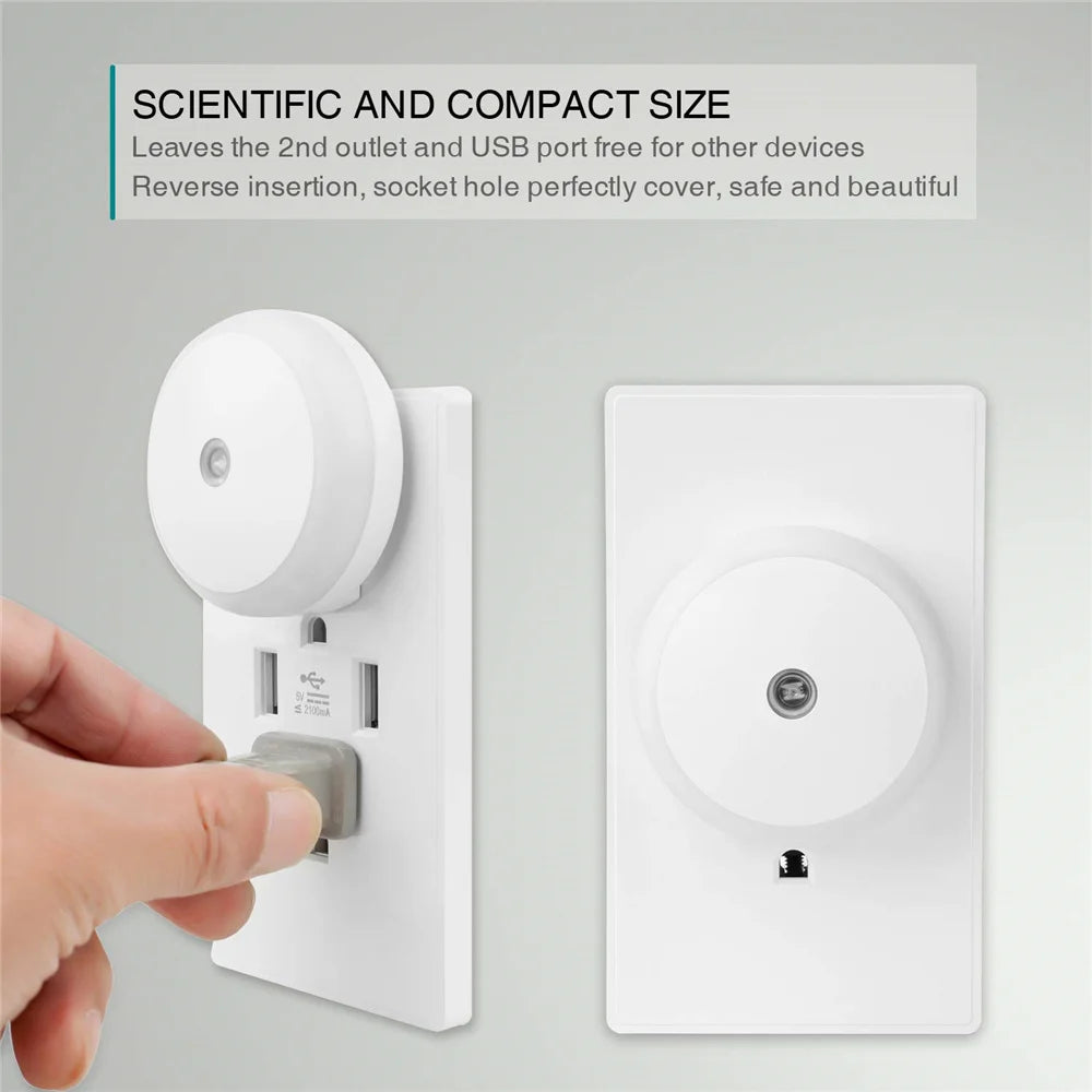Smart LED Night Light for Wall