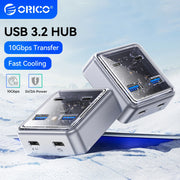 ORICO 10Gbps USB 3.2 Hub – 4-Port High-Speed Type-C Docking Station