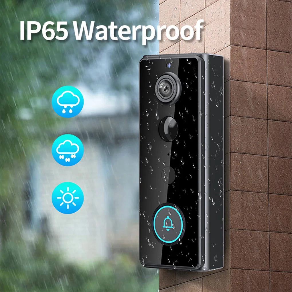 Wireless Smart Doorbell with Camera – WiFi & Night Vision