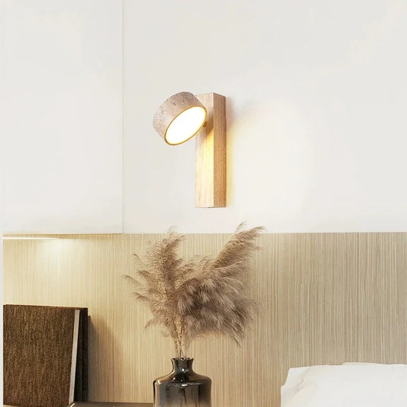 Bedside Wall Lamp – Pull Switch, Soft Down Lighting