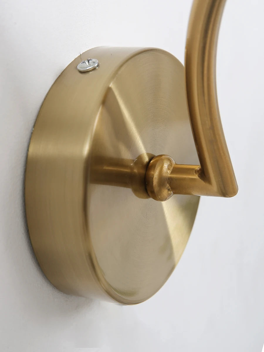 LED Wall Sconce – Minimalist Glass Lamp for Home