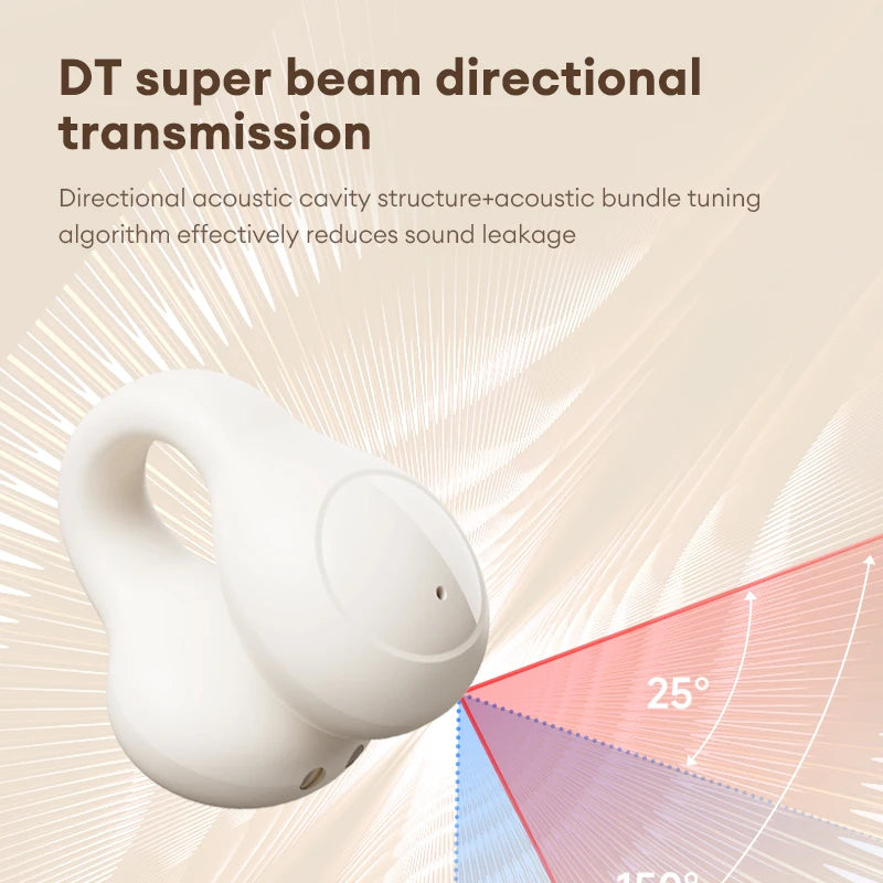 Lenovo LP25 OWS Bluetooth 5.4 Wireless Earphone Long Battery Life Headset Noise Canceling Gaming Headphones HIFI Stereo With Mic