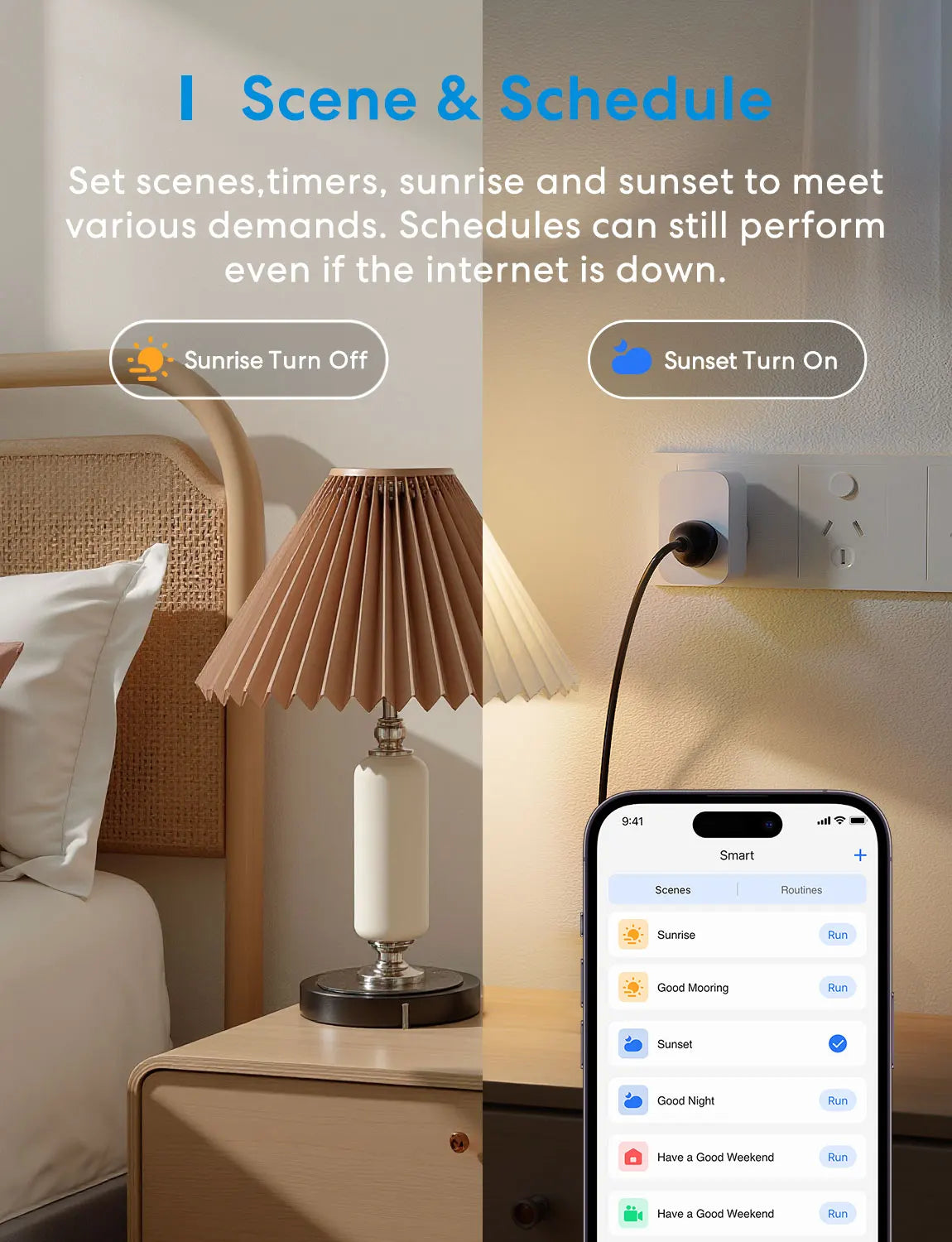 Meross Smart Wi-Fi Plug – Energy Monitoring & Voice Control
