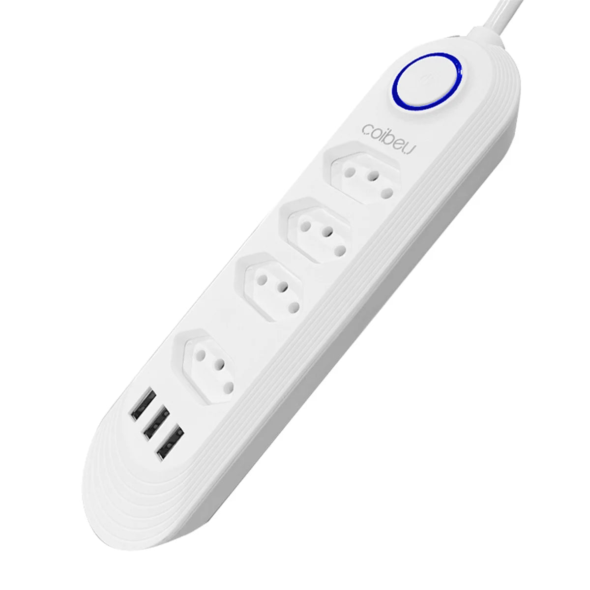 USB outlet, 2 m, power strip outlet, plug, electrical outlet extension, retractable multi-outlet tower, Brazilian standard