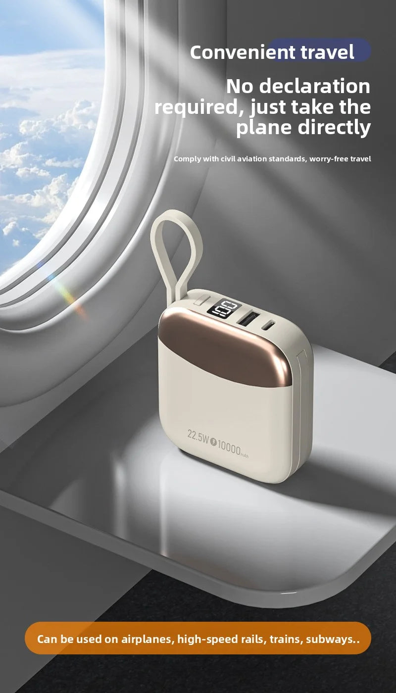 66W 10000mAh Mini Power Bank