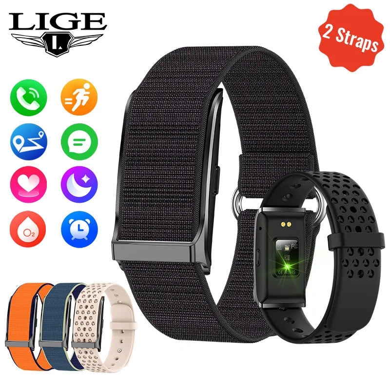 LIGE Smart Watch – Waterproof Fitness Tracker