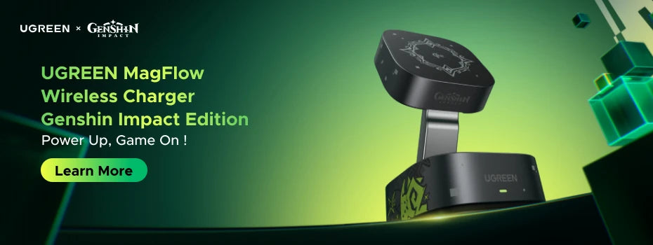 UGREEN Wireless Mouse – Ergonomic, 4000DPI, Bluetooth & 2.4G