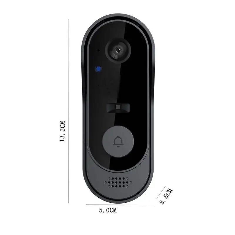 Smart Wi-Fi Camera Doorbell – HD Video Intercom & Night Vision