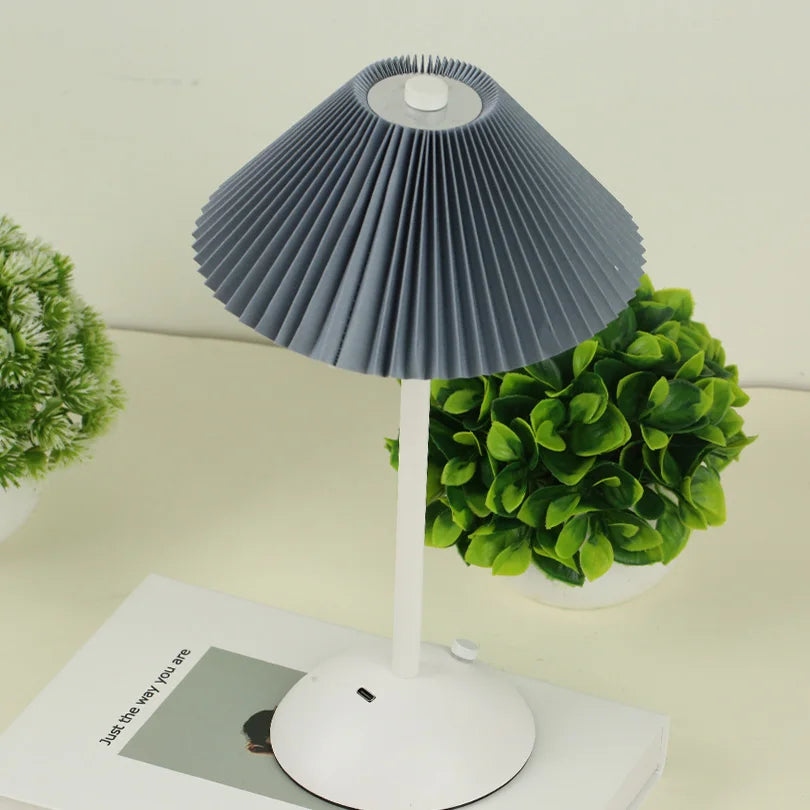 Atmosphere LED Table Lamp – USB Rechargeable Night Light for Bedroom