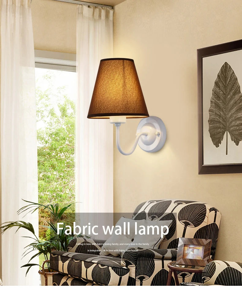 Minimalist E27 Wall Light – Bedroom, Hotel & Study