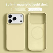 Magnetic Liquid Silicone Case – iPhone 16 & 17 Series