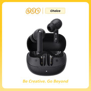 QCY Buds ANC -45dB Adaptive Noise Cancelling Wireless Bluetooth 5.4 Earbuds 6 Mics Clear Call 10mm Dynamic Driver Earphone 25Hrs