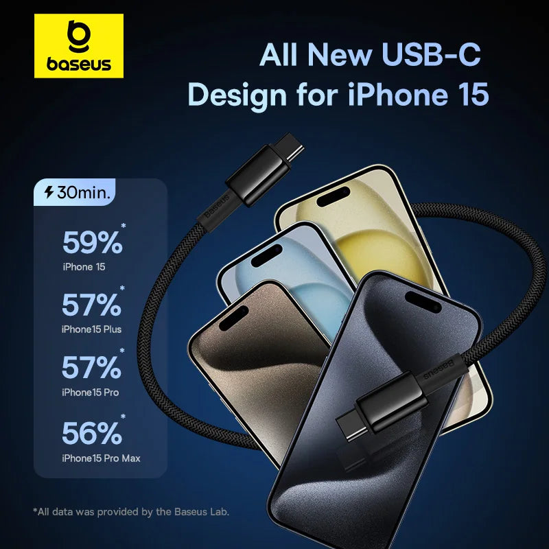 Baseus 100W USB-C Cable – Fast Charging