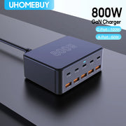 800W USB-C GaN Charger – 100W PD Multiport Fast Charging
