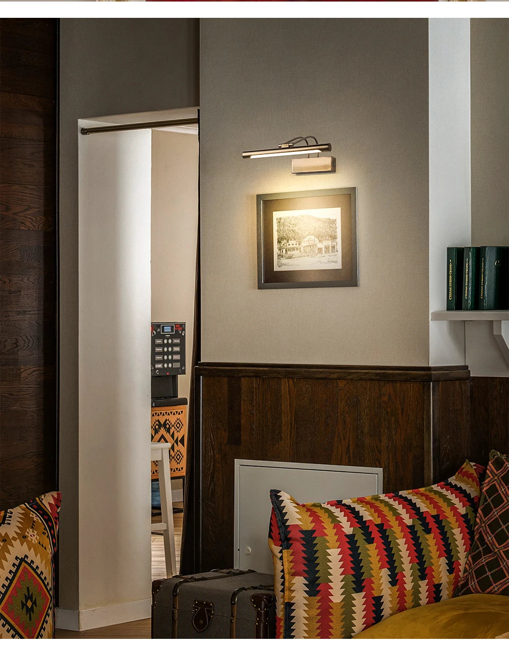 Black Copper LED Wall Sconce – 8W Wall Light