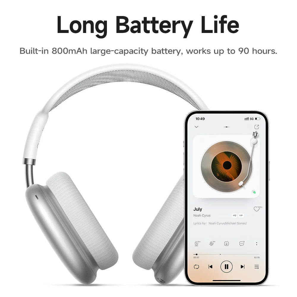 HOCO Over-Ear ANC Headphones – Bluetooth Wireless