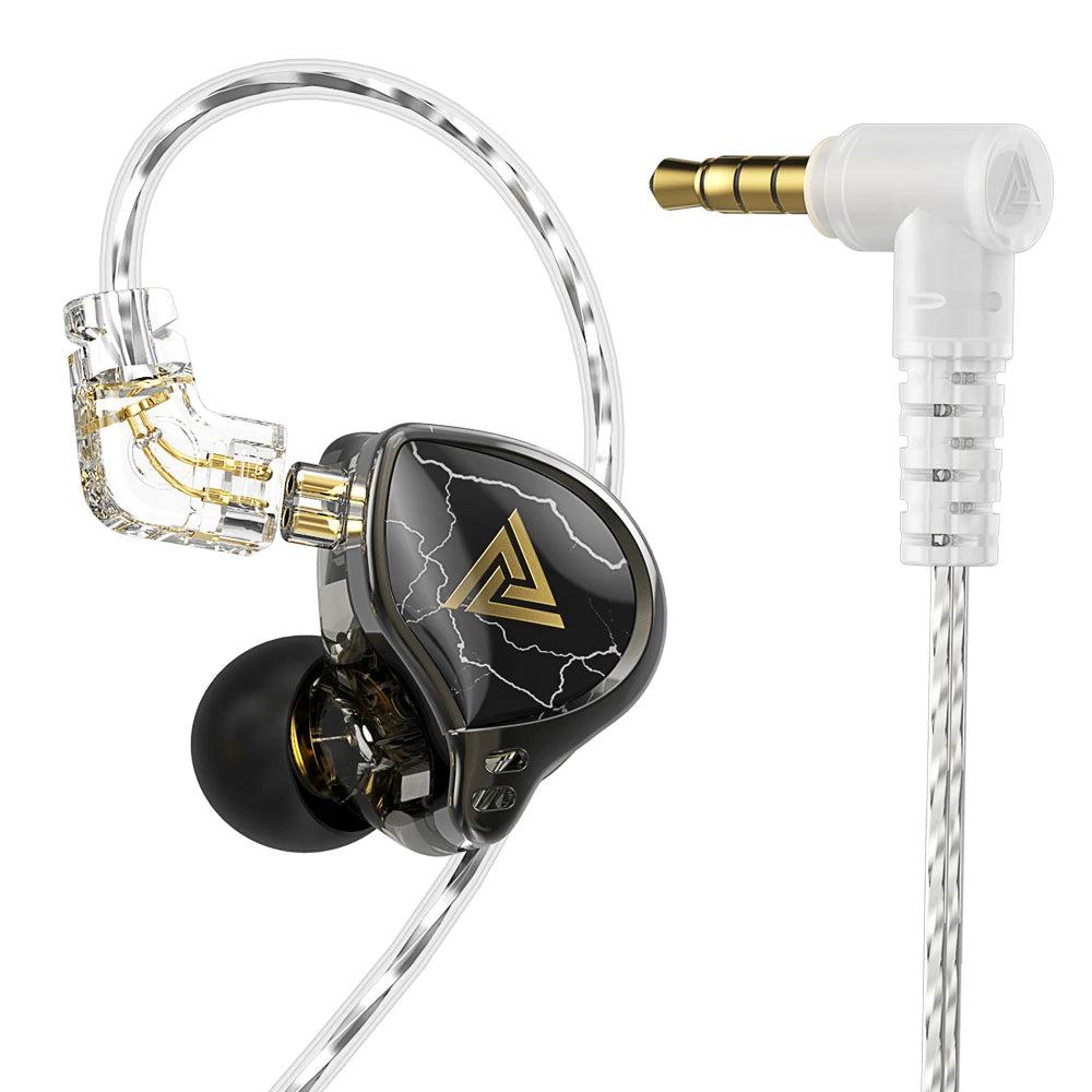 QKZ x HBB 10mm HiFi Earphones – Semi-Open Design