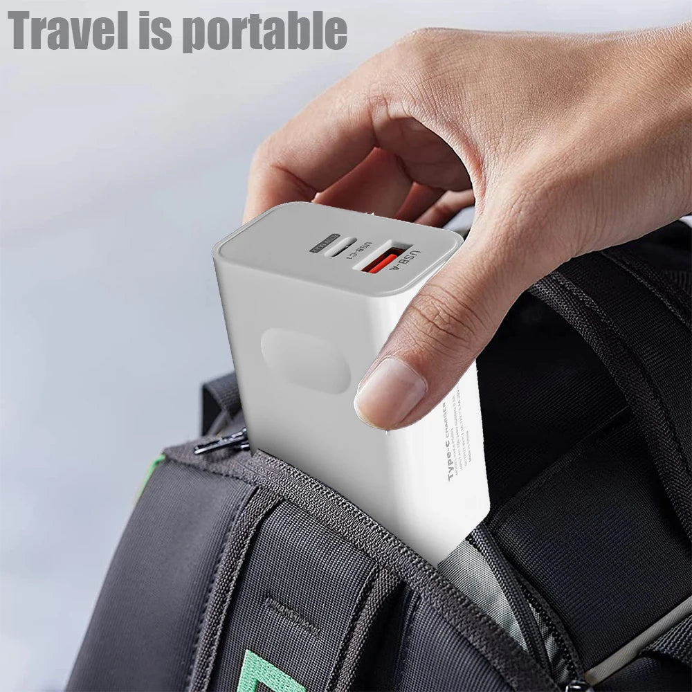 120W USB-C PD Charger Kit – Fast Charging for iPhone & Android