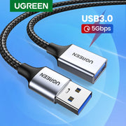 UGREEN USB 3.0 Extension Cable – Male to Female, Data Transfer
