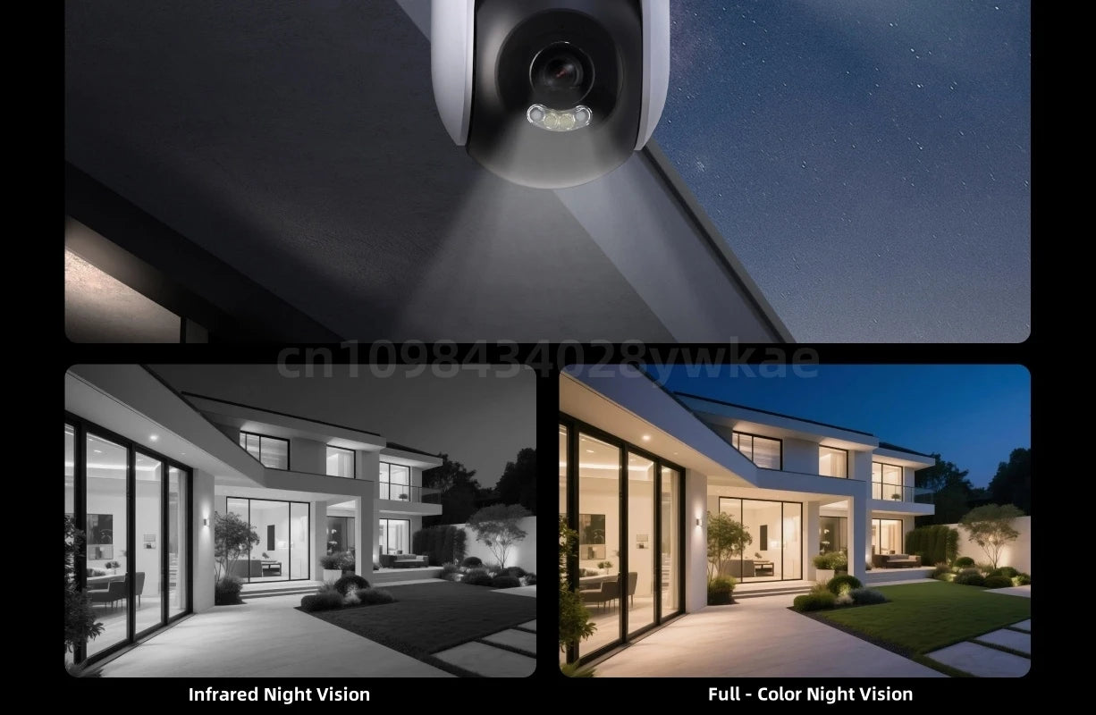 Xiaomi Outdoor Camera 4 – Dual Lens, 5MP 3K HD, Panoramic Tracking, IP66