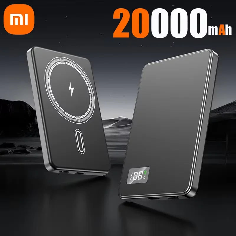 Xiaomi PD25W Wireless Magnetic Power Bank – Portable Magsafe Charger