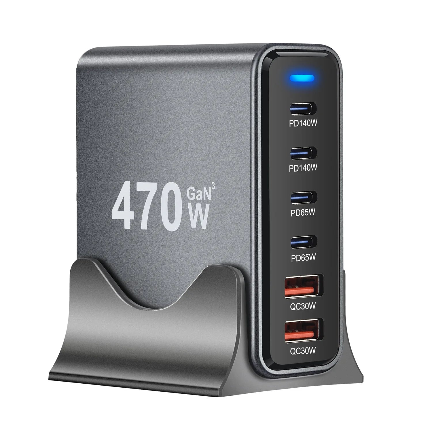 800W GaN Dual USB-C Fast Charger – PD3.1 PPS for Laptop & Multiple Devices