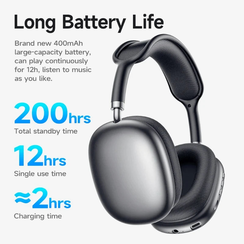 Borofone Bo22 Sports Earphones Wireless Bluetooth Overhead Deep Bass Plastic Material