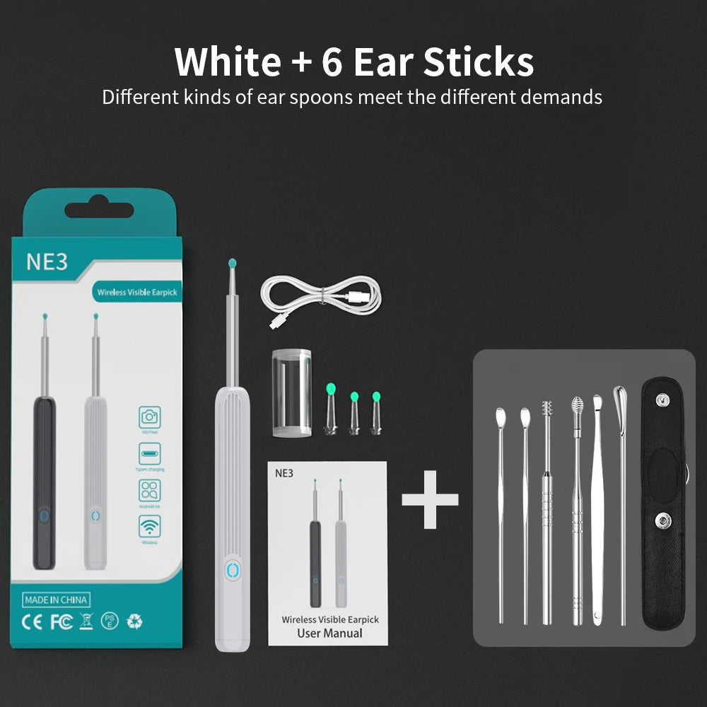 High-Precision Ear Wax Removal Tool – NE3 Ear Cleaner