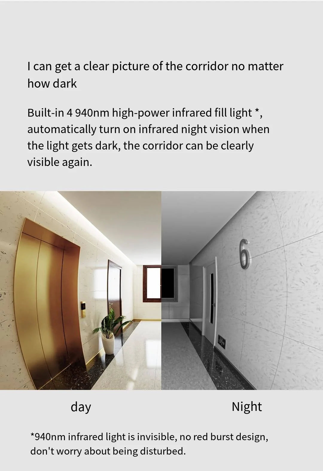 Xiaomi Doorbell 3 – Smart Video Doorbell with 2K HD & Long Battery Life
