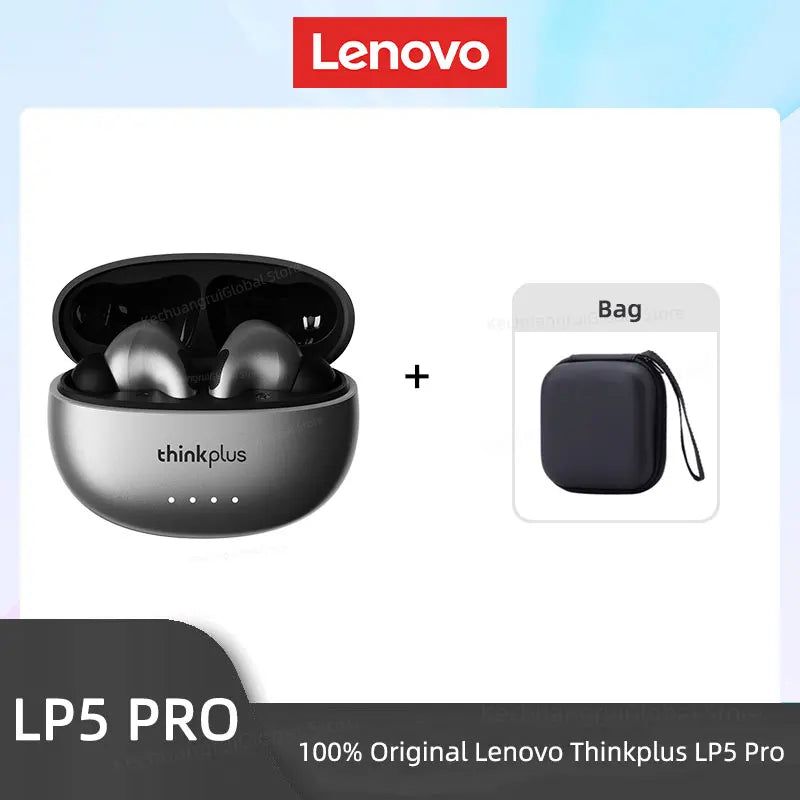 Lenovo LP5 Pro Wireless Earbuds – Bluetooth 5.4, HiFi Stereo Sound & Gaming Mode