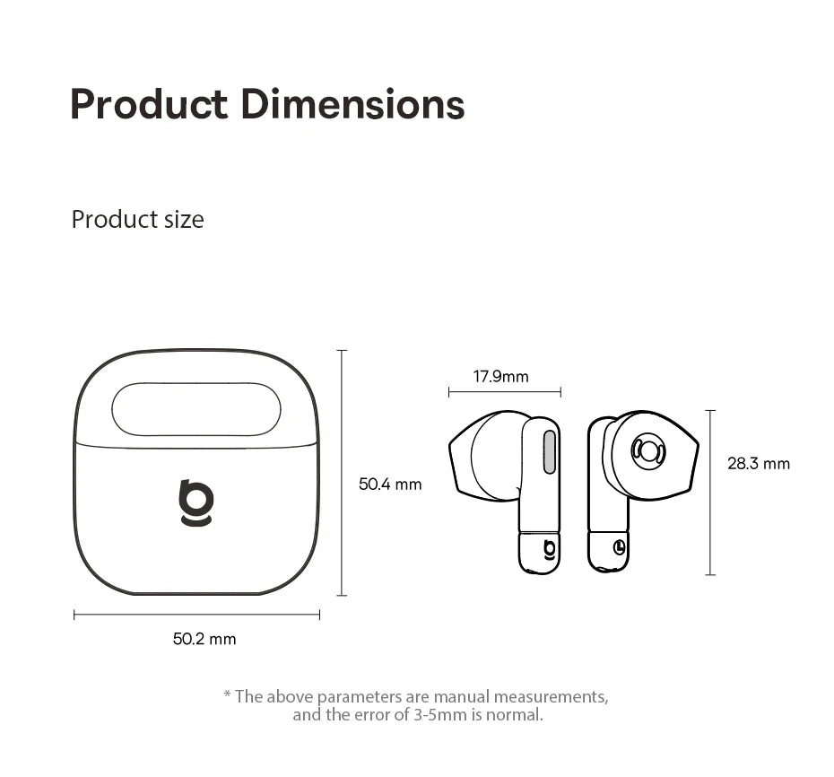 Baseus BS2 Lite True Wireless Earbuds – 40H Playtime, AI Clear Calls, Noise Canceling, IP55