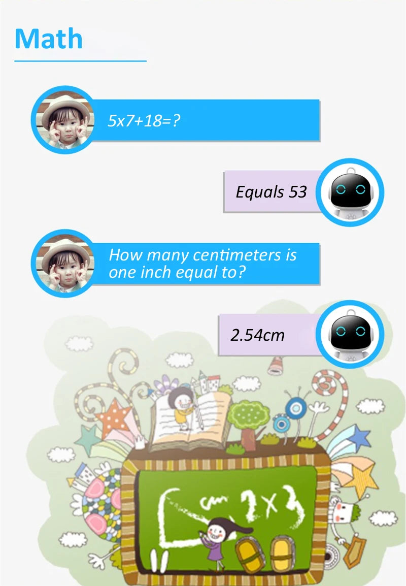 Tuya Smart AI Educational Robot – Interactive Learning Toy