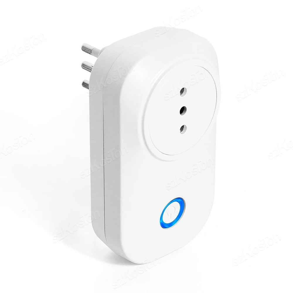 Tuya Smart WiFi Plug 16A with Power Monitoring – Alexa & Google