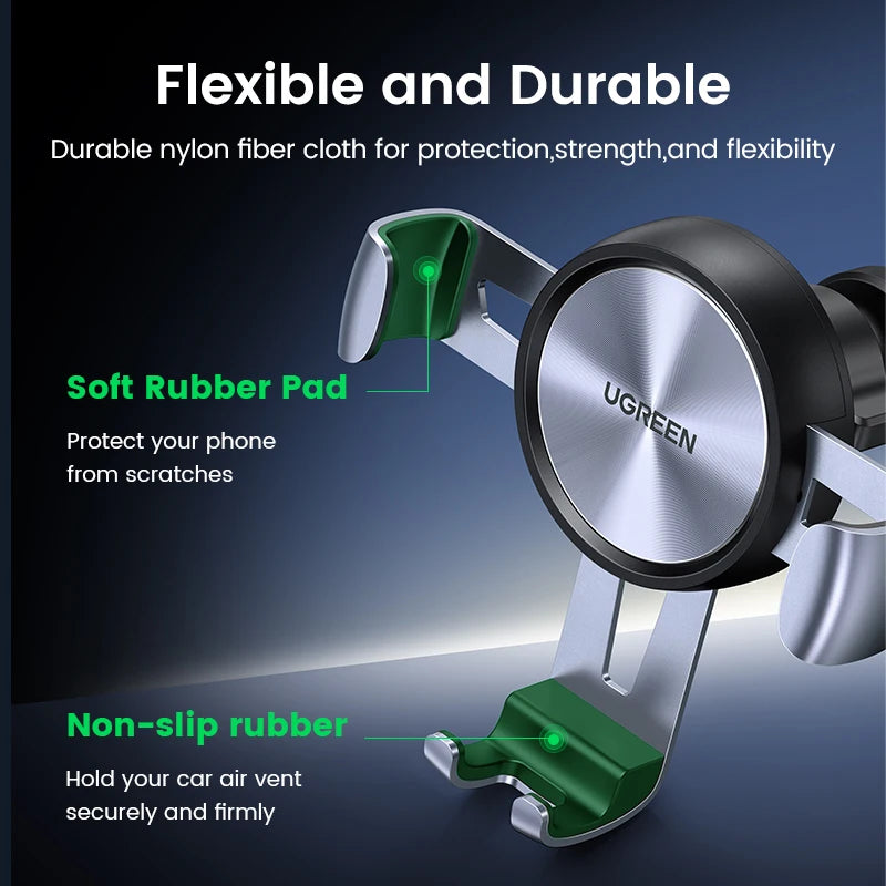 UGREEN Auto Car Phone Stand – Gravity Mount for iPhone & Smartphones