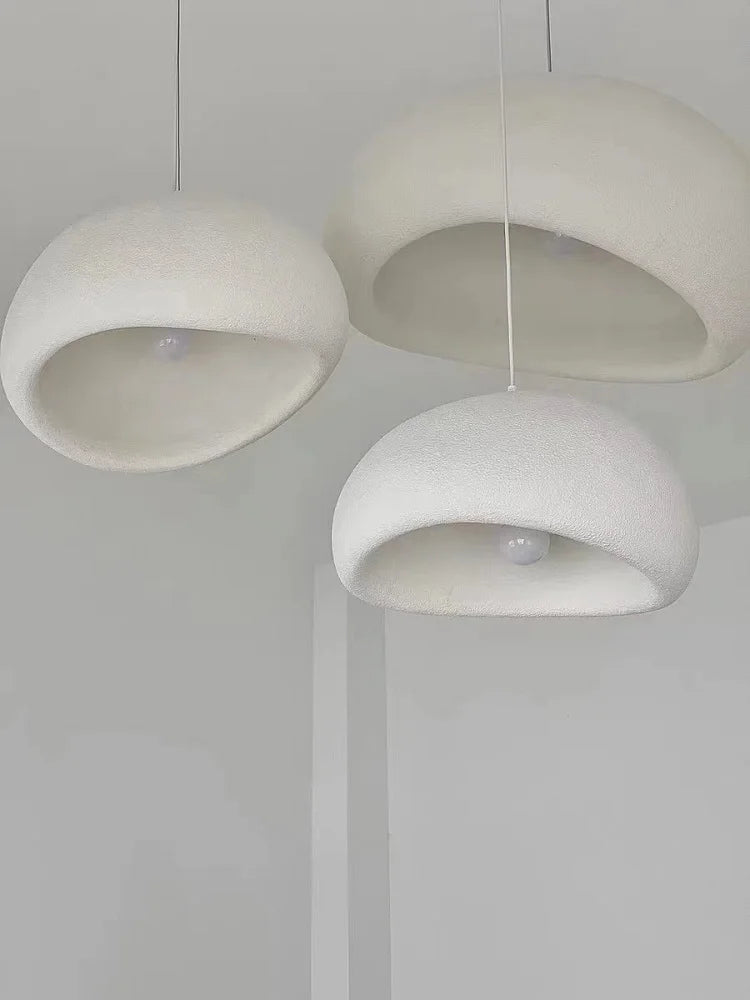 Nordic Wabi Sabi LED Pendant – Modern Ceiling Light for Home