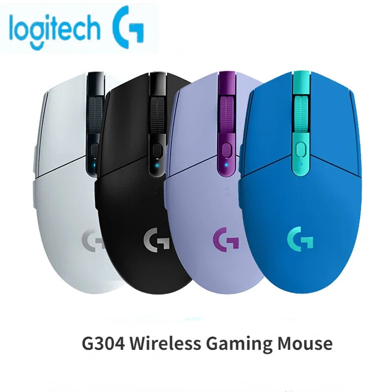 Logitech G102/G304 Wireless Bluetooth Gaming Mouse – Superlight & Ergonomic