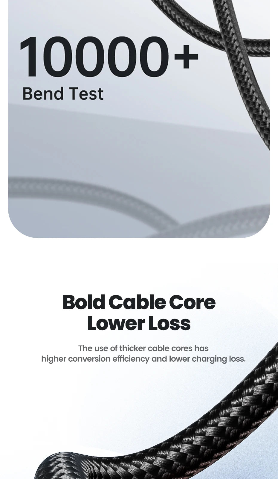 Toocki 540° Magnetic USB-C Cable – Fast Charge for iPhone & Android