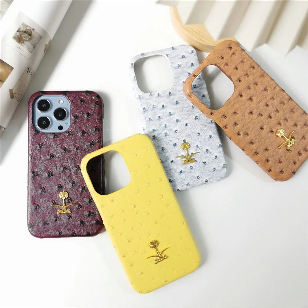 Luxury Business Lizard Skin Pattern Couple Hard Case For Iphone 17 16 14 15 11 12 13 Pro Max PU Leather Cover Fundas