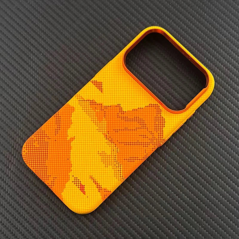 Ultra-Thin Carbon Fiber MagSafe iPhone Case – Luxury & Shockproof