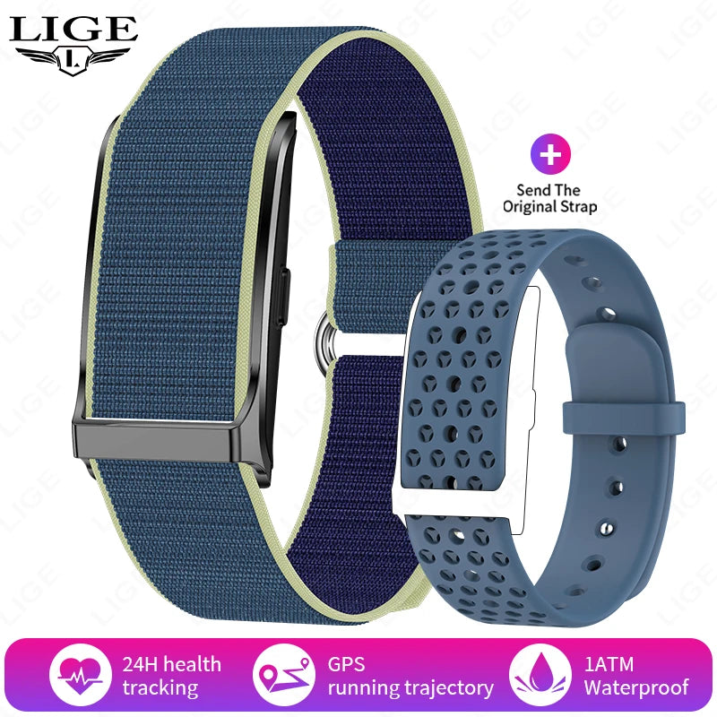 Smart Fitness Tracker Bracelet – Heart Rate & Pedometer