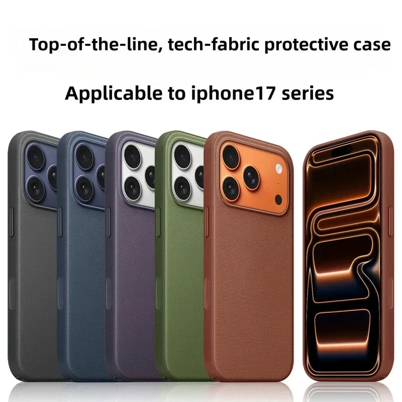 Premium Woven MagSafe Case – iPhone 17 / Pro / Pro Max / Air