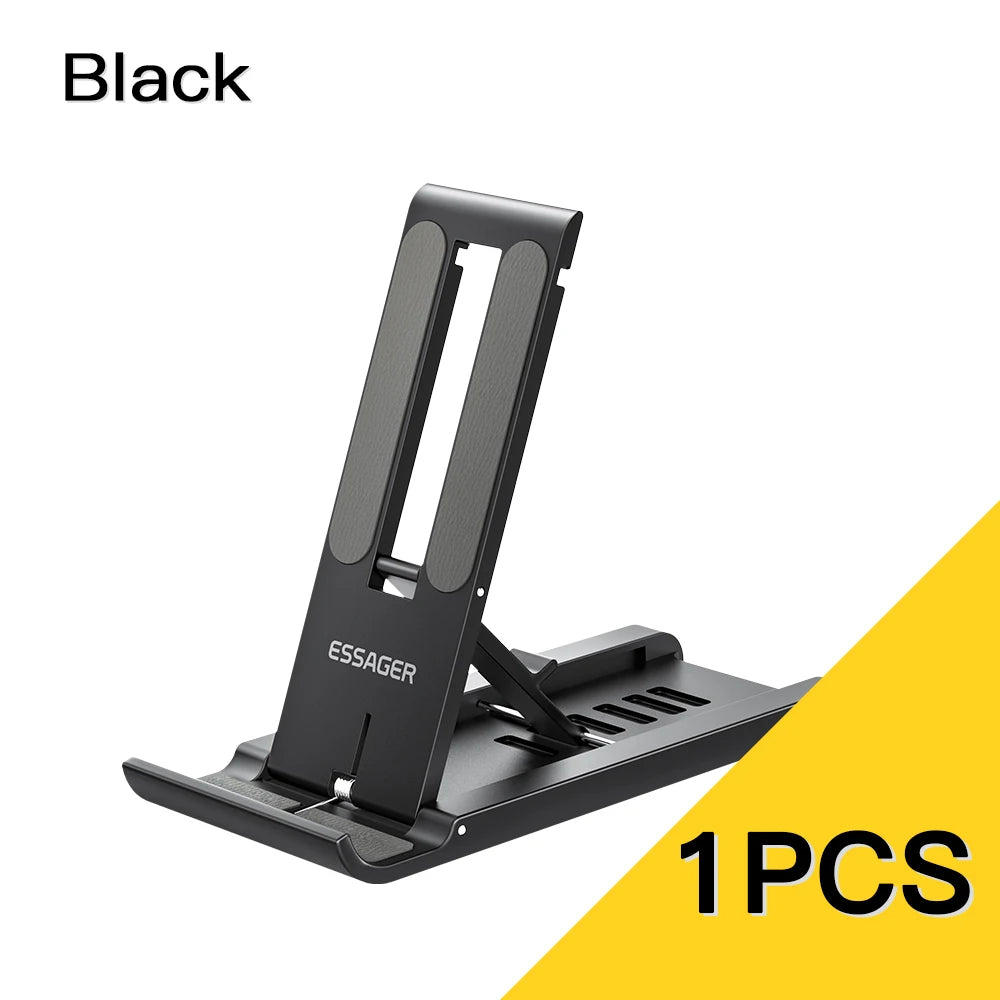 Essager Universal Desktop Mobile Phone Holder Stand For iphone14 13 Pro Max iPad Xiaomi Foldable Desk Bracket Portable Stand New