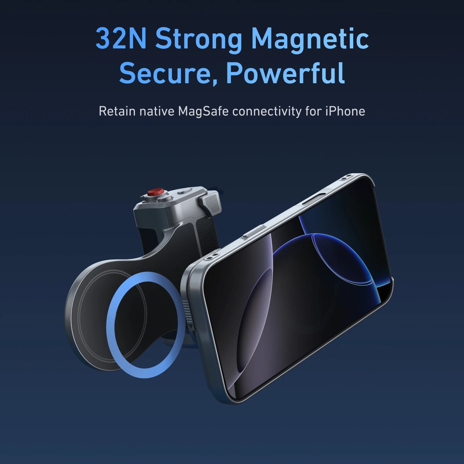 Magnetic Master Grip for iPhone 17 Pro – TELESIN Phone Camera Handle Kit